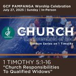 Church Responsibilities To Qualified Widows